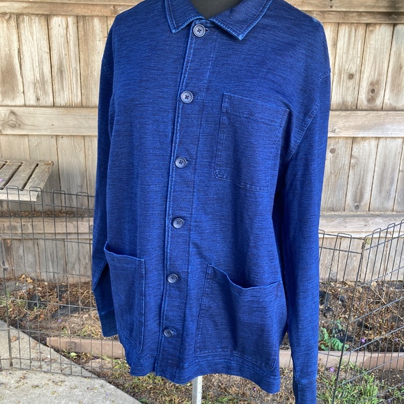 Navy Blue Shacket by Express - Picture 4 of 8